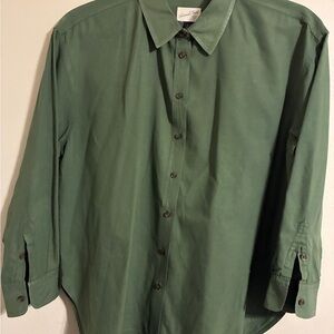 Women’s UniversalThread  Green Button-Up Shirt size xl